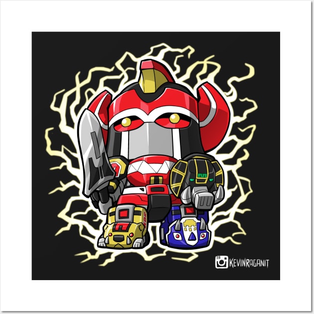 Lil Megazord Wall Art by fallerion
